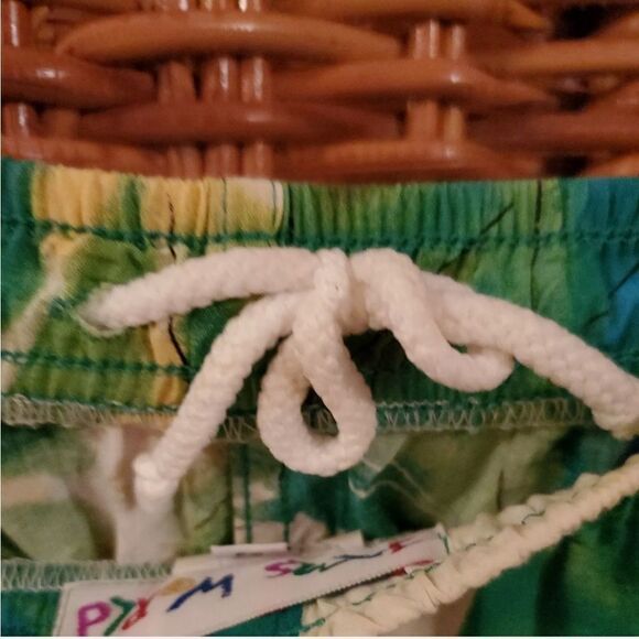 Vtg. Jams World Nana Aloha Shirt Short Set L - Picture 11 of 12